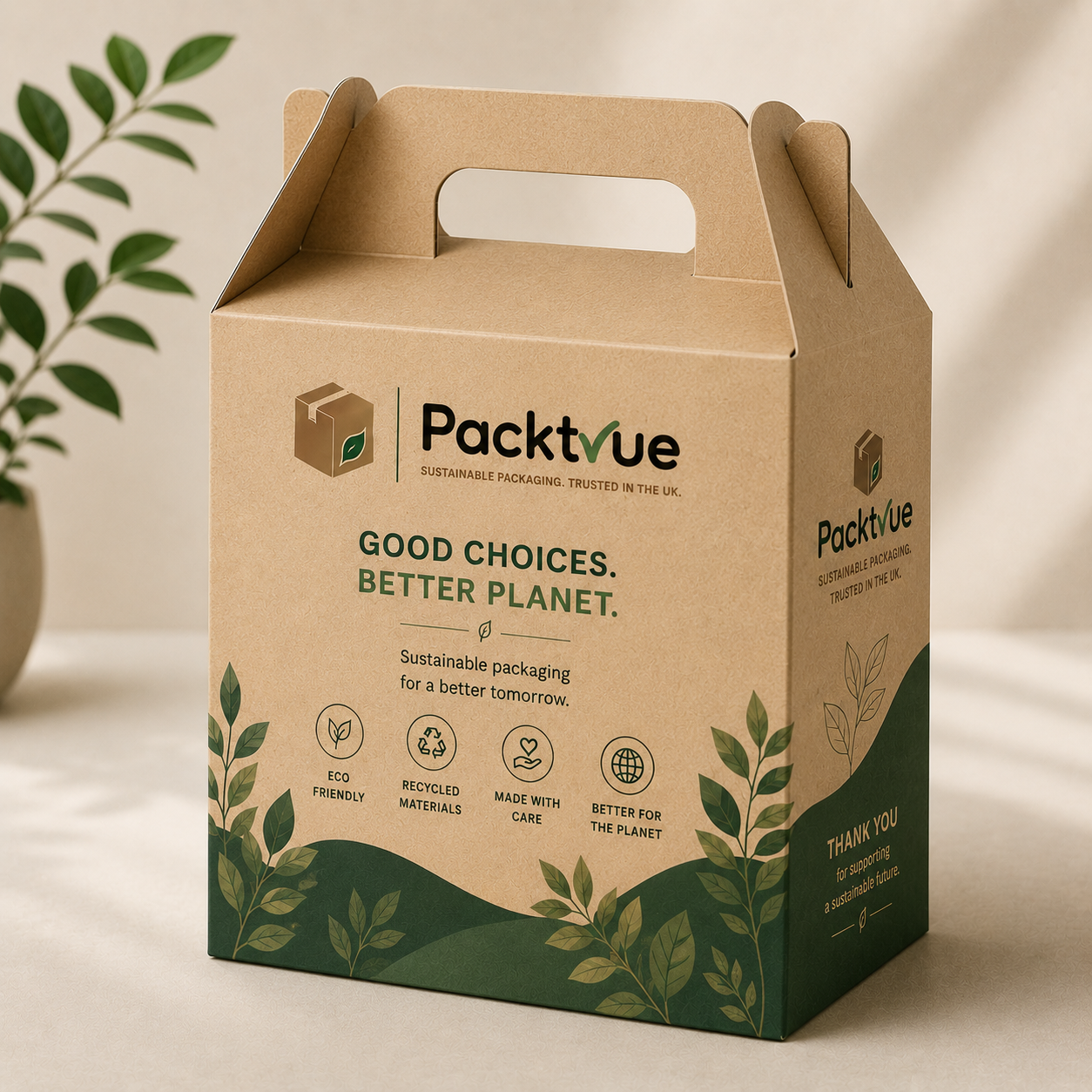Custom Gable Boxes | Packtrue
