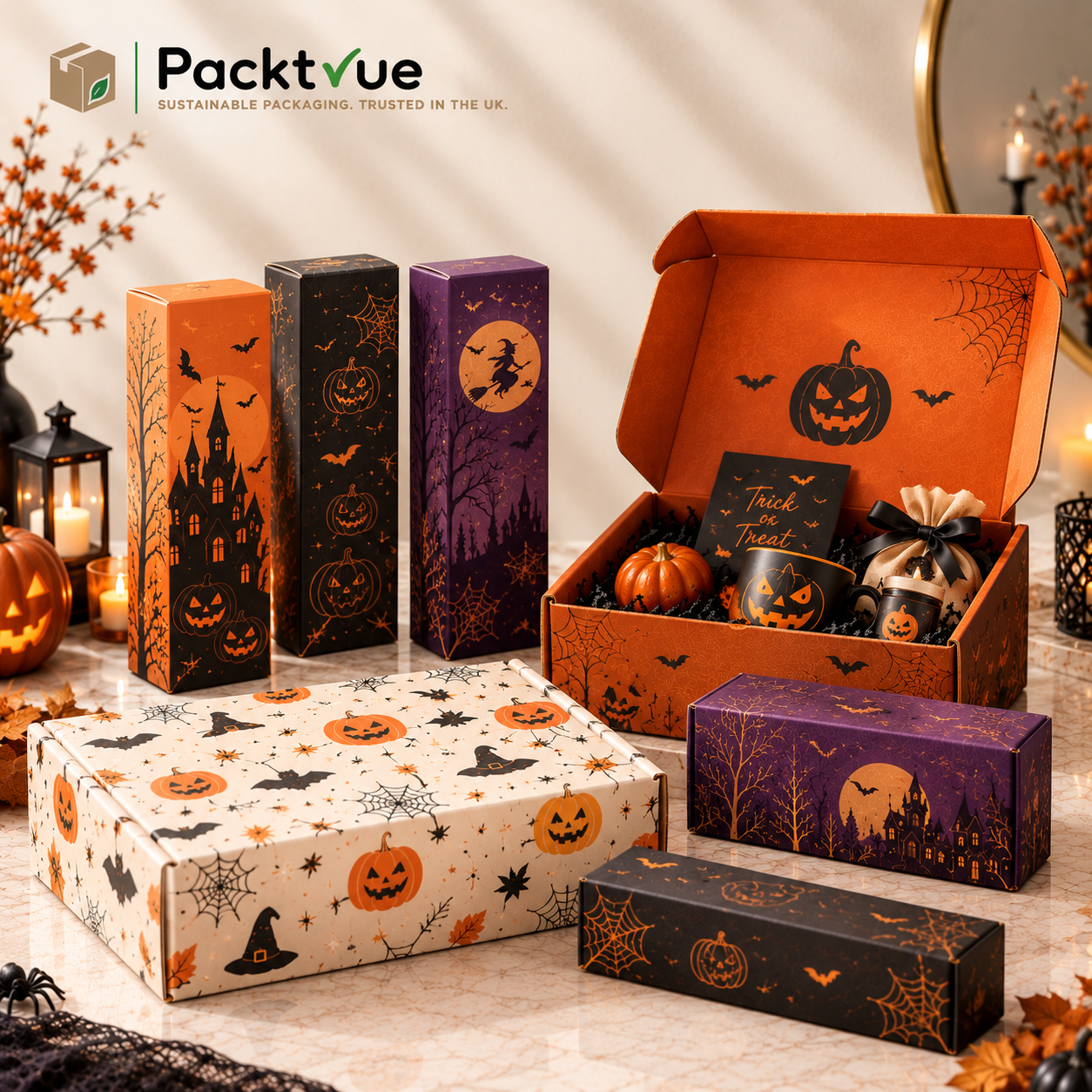 Halloween Treat Boxes | Packtrue