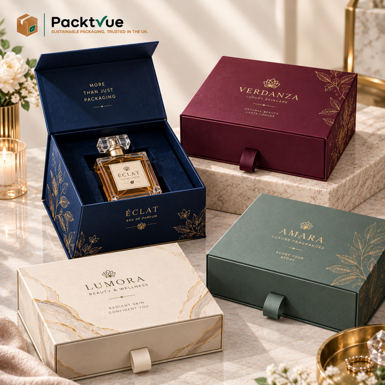 Magnetic Closure Boxes | Packtrue