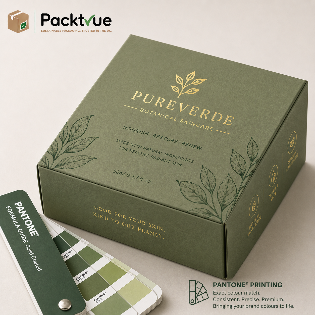 Pantone Printing | Packtrue