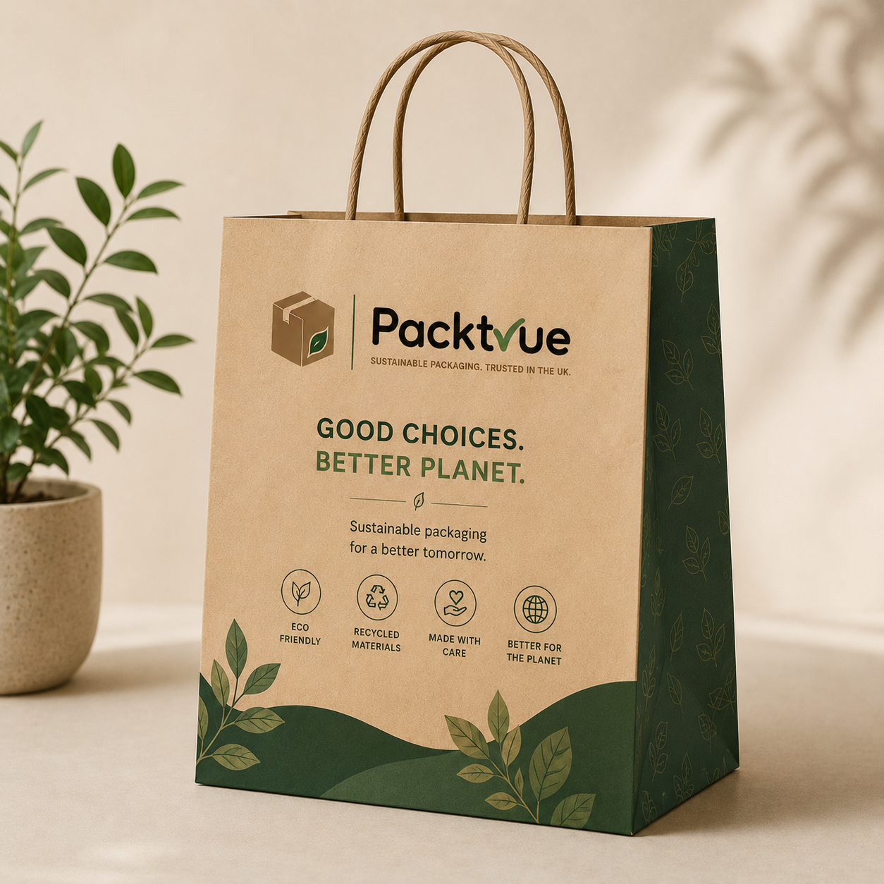 Custom Paper Bags | Packtrue